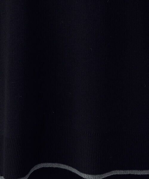 COMME CA ISM / コムサイズム ニット・セーター | ライン配色　ボトルネックニットプルオーバー / セットアップ対応 | 詳細6