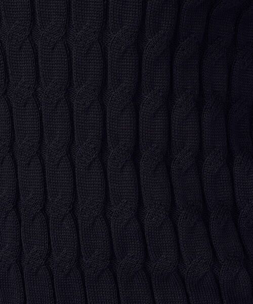 COMME CA ISM / コムサイズム ニット・セーター | ミニケーブル5分袖ニット | 詳細11