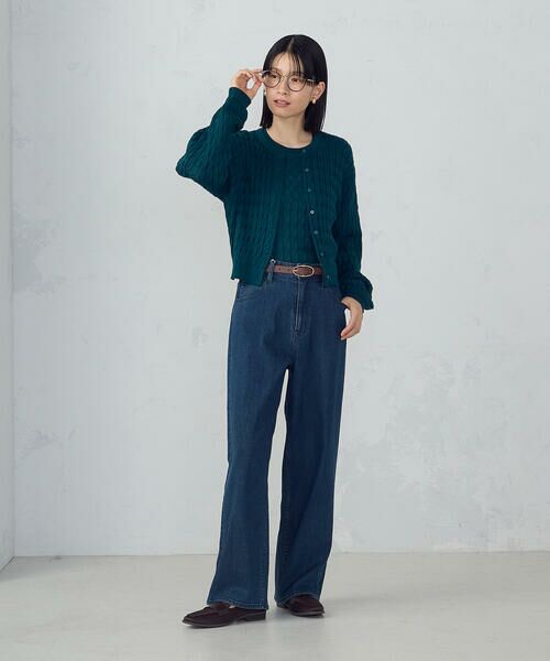 COMME CA ISM / コムサイズム ニット・セーター | ミニケーブル5分袖ニット | 詳細15