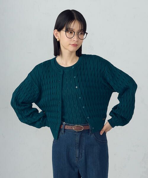 COMME CA ISM / コムサイズム ニット・セーター | ミニケーブル5分袖ニット | 詳細19