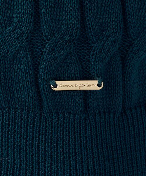 COMME CA ISM / コムサイズム ニット・セーター | ミニケーブル5分袖ニット | 詳細26