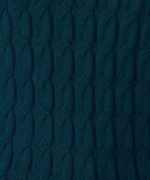 COMME CA ISM / コムサイズム ニット・セーター | ミニケーブル5分袖ニット | 詳細27