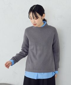 COMME CA ISM / コムサイズム ニット・セーター | 【ウォッシャブル】日本の色　ハイネックニット