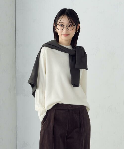 COMME CA ISM / コムサイズム ニット・セーター | 【ウォッシャブル】日本の色 ハイネックニット | 詳細3