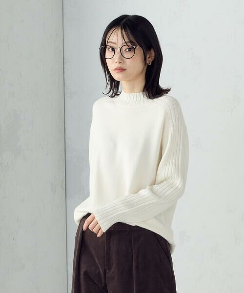COMME CA ISM / コムサイズム ニット・セーター | 【ウォッシャブル】日本の色 ハイネックニット | 詳細5