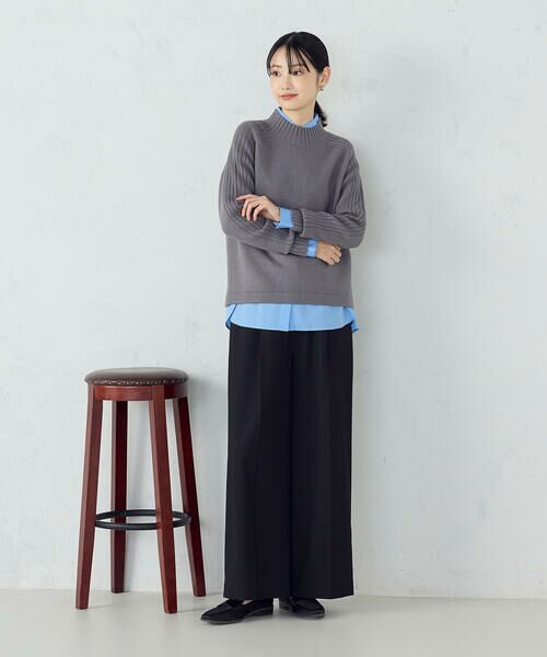 COMME CA ISM / コムサイズム ニット・セーター | 【ウォッシャブル】日本の色 ハイネックニット | 詳細9