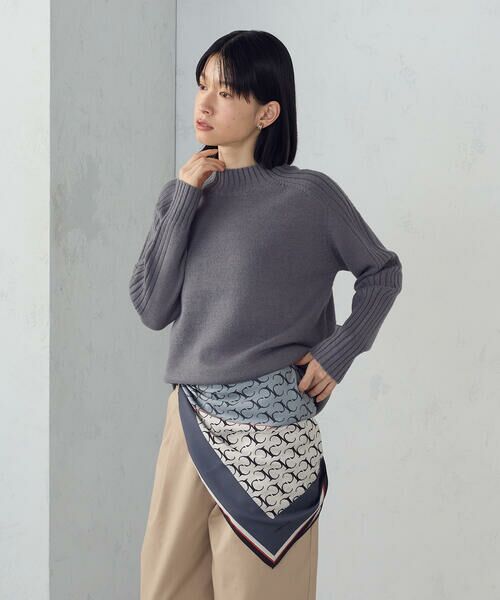 COMME CA ISM / コムサイズム ニット・セーター | 【ウォッシャブル】日本の色 ハイネックニット | 詳細10