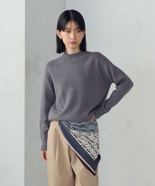 COMME CA ISM / コムサイズム ニット・セーター | 【ウォッシャブル】日本の色 ハイネックニット | 詳細11