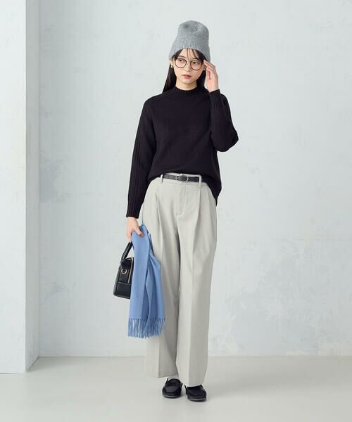 COMME CA ISM / コムサイズム ニット・セーター | 【ウォッシャブル】日本の色 ハイネックニット | 詳細14