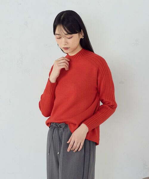 COMME CA ISM / コムサイズム ニット・セーター | 【ウォッシャブル】日本の色 ハイネックニット | 詳細24
