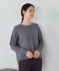 COMME CA ISM / コムサイズム ニット・セーター | 【ウォッシャブル】日本の色　クルーネックニット