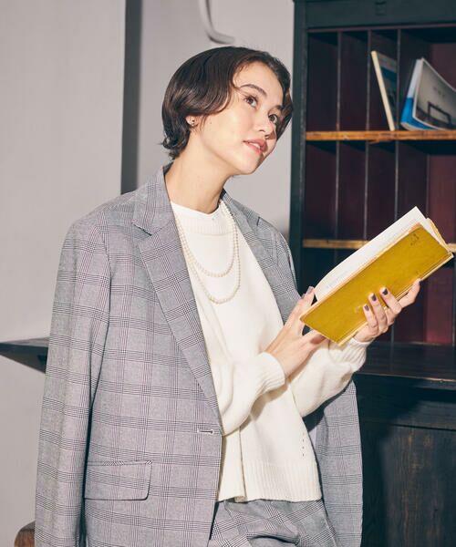 COMME CA ISM / コムサイズム ニット・セーター | 【ウォッシャブル】日本の色 クルーネックニット | 詳細1