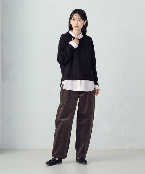 COMME CA ISM / コムサイズム ニット・セーター | 【ウォッシャブル】日本の色 クルーネックニット | 詳細13