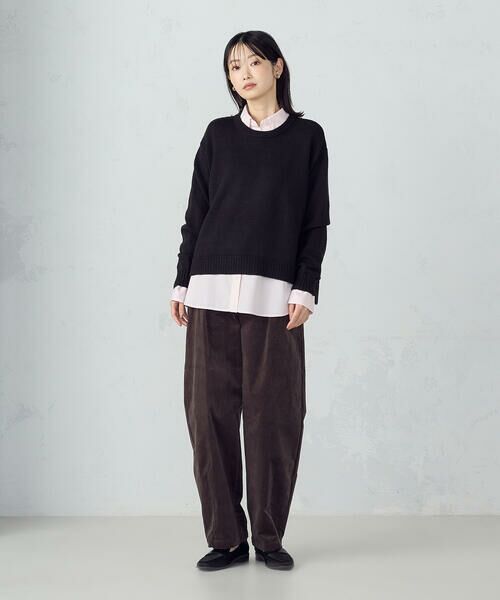 COMME CA ISM / コムサイズム ニット・セーター | 【ウォッシャブル】日本の色 クルーネックニット | 詳細14