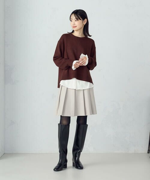 COMME CA ISM / コムサイズム ニット・セーター | 【ウォッシャブル】日本の色 クルーネックニット | 詳細21