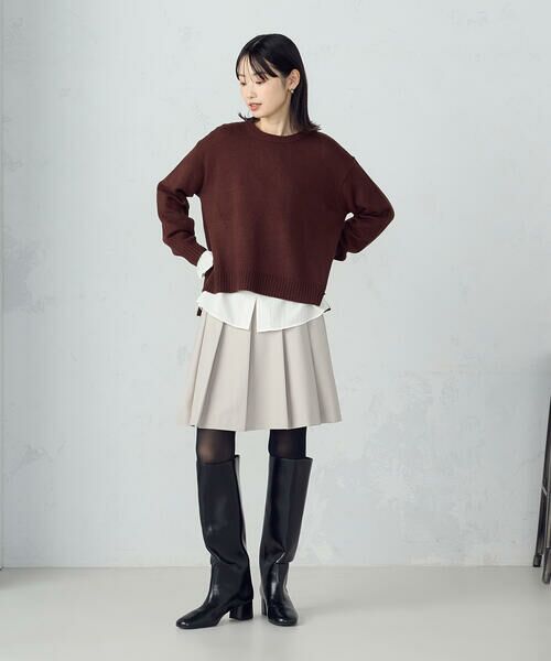 COMME CA ISM / コムサイズム ニット・セーター | 【ウォッシャブル】日本の色 クルーネックニット | 詳細22