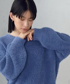 COMME CA ISM / コムサイズム ニット・セーター | 【ウォッシャブル】シャギー Ｖネックニット