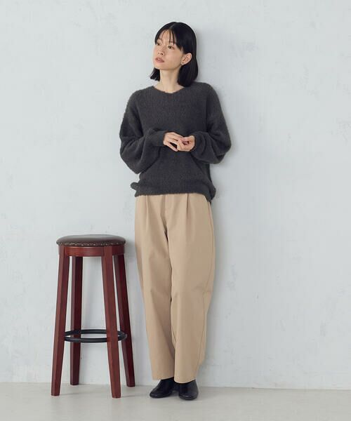 COMME CA ISM / コムサイズム ニット・セーター | 【ウォッシャブル】シャギー Vネックニット | 詳細9