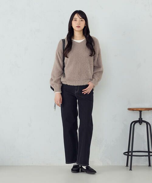 COMME CA ISM / コムサイズム ニット・セーター | 【ウォッシャブル】シャギー Vネックニット | 詳細13