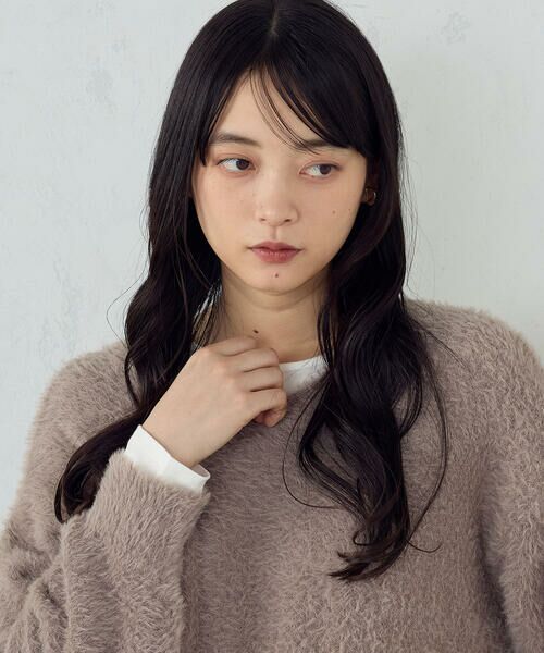 COMME CA ISM / コムサイズム ニット・セーター | 【ウォッシャブル】シャギー Vネックニット | 詳細18