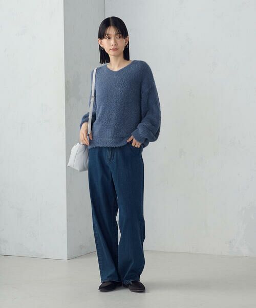 COMME CA ISM / コムサイズム ニット・セーター | 【ウォッシャブル】シャギー Vネックニット | 詳細19