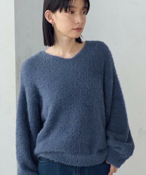 COMME CA ISM / コムサイズム ニット・セーター | 【ウォッシャブル】シャギー Vネックニット | 詳細23