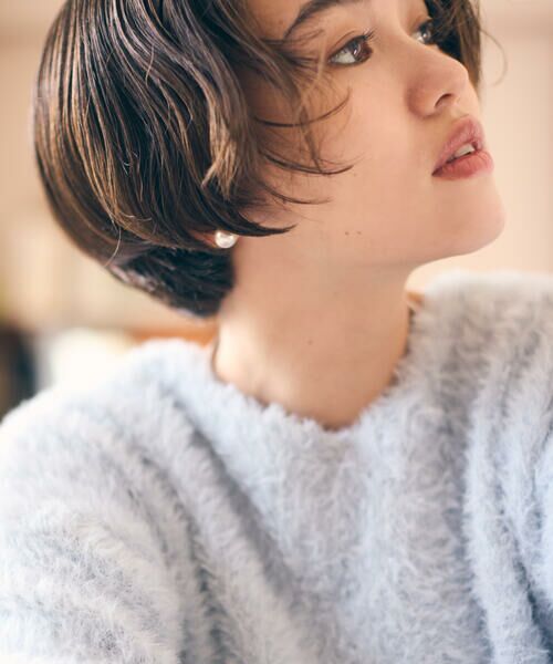 COMME CA ISM / コムサイズム ニット・セーター | 【ウォッシャブル】シャギー Ｖネックニット | 詳細26