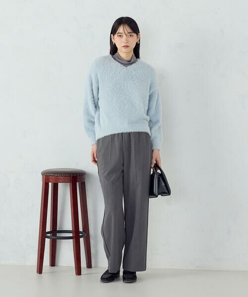COMME CA ISM / コムサイズム ニット・セーター | 【ウォッシャブル】シャギー Vネックニット | 詳細25