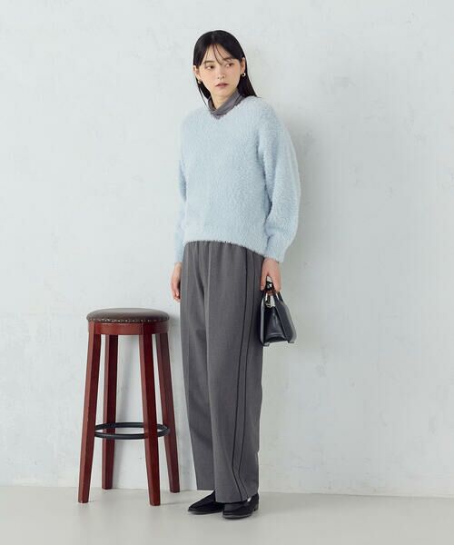 COMME CA ISM / コムサイズム ニット・セーター | 【ウォッシャブル】シャギー Vネックニット | 詳細26