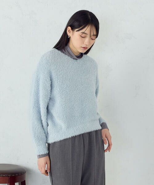 COMME CA ISM / コムサイズム ニット・セーター | 【ウォッシャブル】シャギー Vネックニット | 詳細27