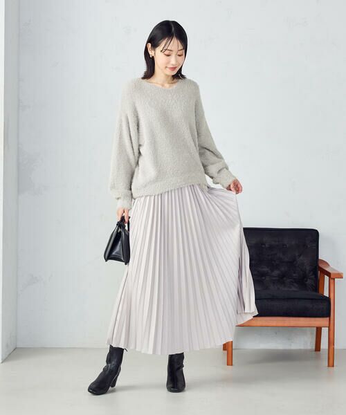 COMME CA ISM / コムサイズム ニット・セーター | 【ウォッシャブル】シャギー Vネックニット | 詳細29