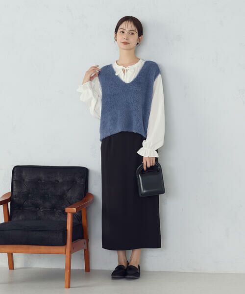 COMME CA ISM / コムサイズム ベスト | 【ウォッシャブル】シャギー ニットベスト | 詳細22