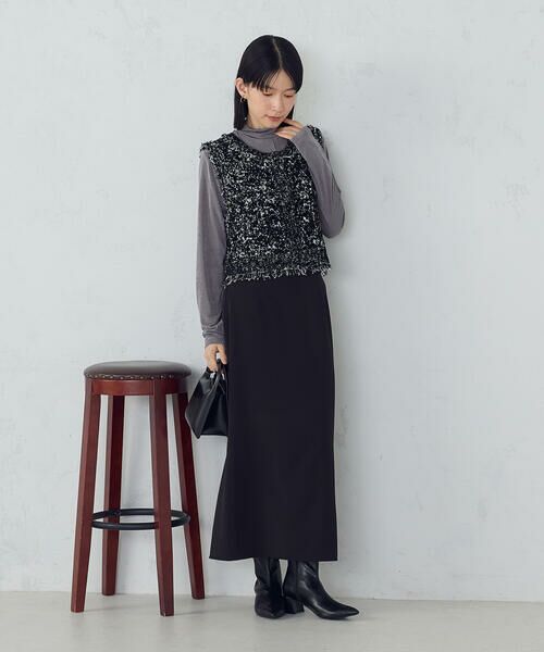 COMME CA ISM / コムサイズム ベスト | ２ＷＡＹ　ツイード　ベスト | 詳細21