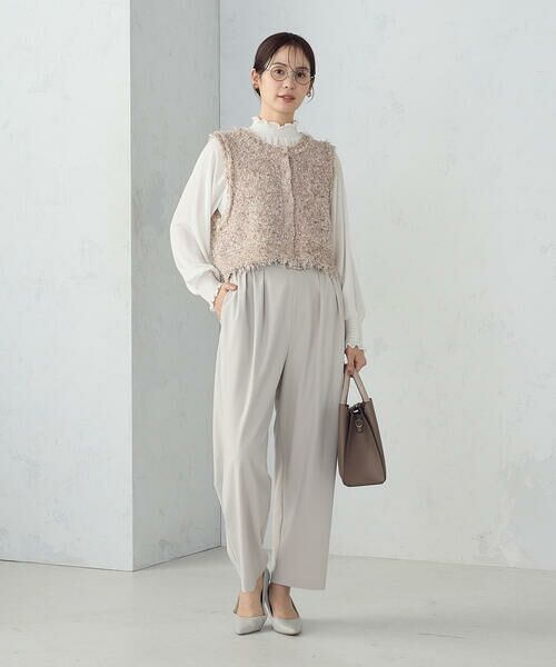 COMME CA ISM / コムサイズム ベスト | ２ＷＡＹ　ツイード　ベスト | 詳細27