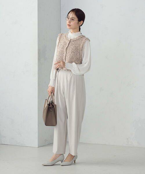 COMME CA ISM / コムサイズム ベスト | ２ＷＡＹ　ツイード　ベスト | 詳細28