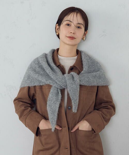 COMME CA ISM / コムサイズム マフラー・ショール・スヌード・ストール | トライアングルマフラー | 詳細3