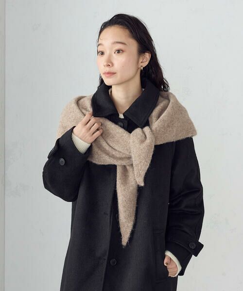 COMME CA ISM / コムサイズム マフラー・ショール・スヌード・ストール | トライアングルマフラー | 詳細12