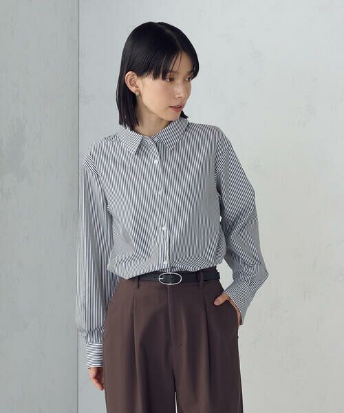 COMME CA ISM / コムサイズム ベルト・サスペンダー | 本革　オーバルバックル　ベルト | 詳細1