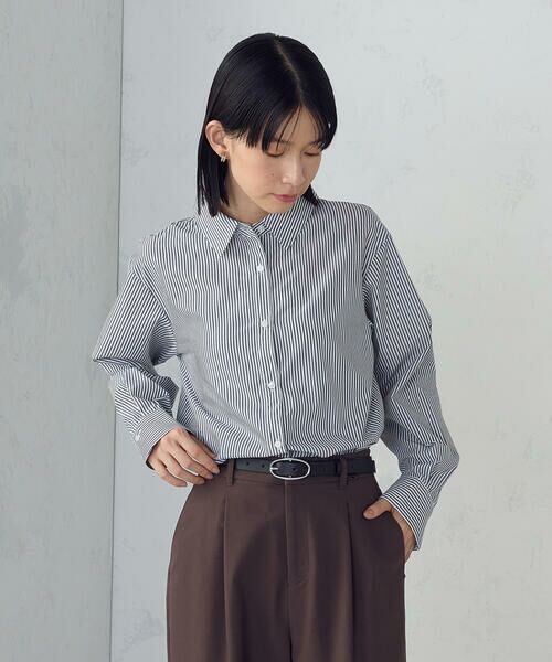 COMME CA ISM / コムサイズム ベルト・サスペンダー | 本革　オーバルバックル　ベルト | 詳細2