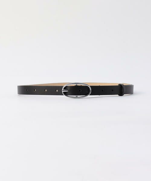 COMME CA ISM / コムサイズム ベルト・サスペンダー | 本革　オーバルバックル　ベルト | 詳細3