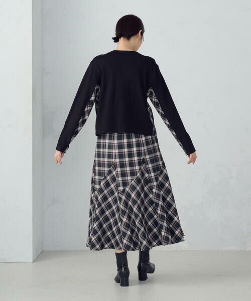 COMME CA ISM / コムサイズム ロング・マキシ丈スカート | 【セットアップ対応】タータンチェックスカート | 詳細3