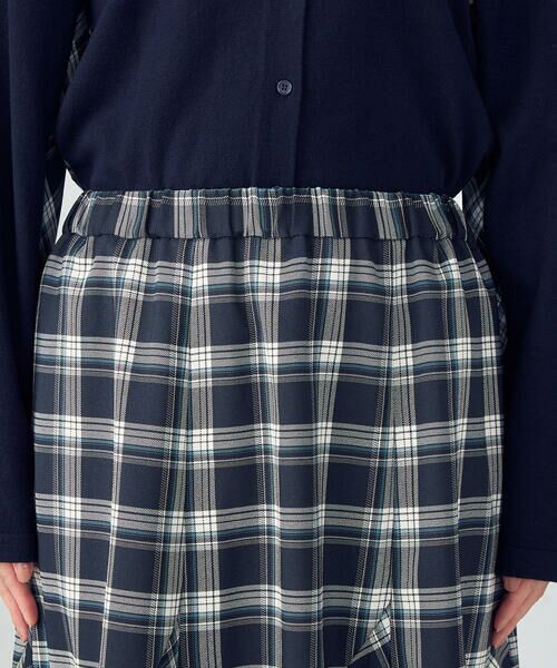 COMME CA ISM / コムサイズム ロング・マキシ丈スカート | 【セットアップ対応】タータンチェックスカート | 詳細15