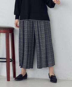 COMME CA ISM / コムサイズム その他パンツ | グレンチェック　シャーリングパンツ