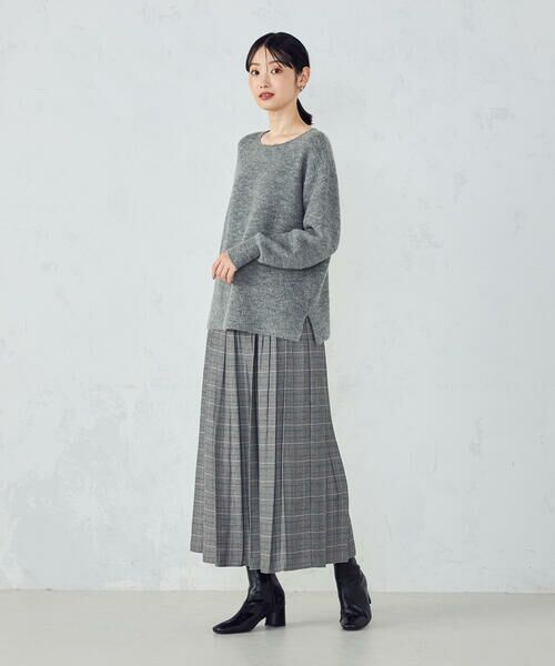 COMME CA ISM / コムサイズム その他パンツ | グレンチェック シャーリングパンツ | 詳細1