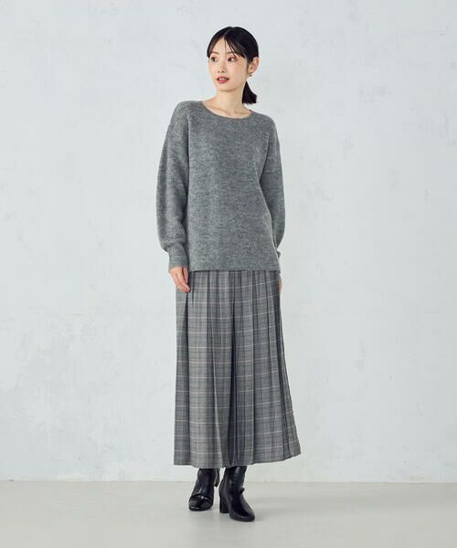 COMME CA ISM / コムサイズム その他パンツ | グレンチェック シャーリングパンツ | 詳細2