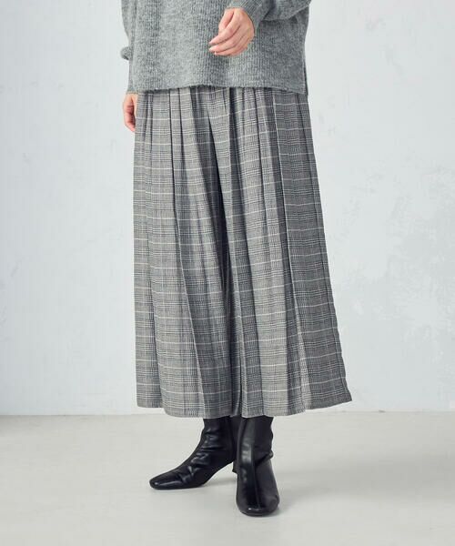COMME CA ISM / コムサイズム その他パンツ | グレンチェック シャーリングパンツ | 詳細4