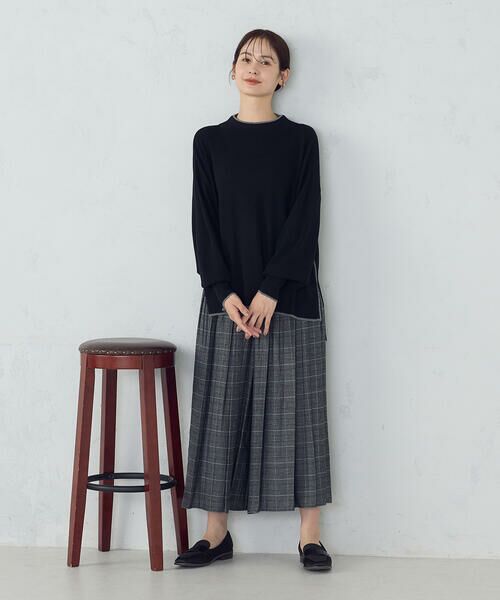 COMME CA ISM / コムサイズム その他パンツ | グレンチェック シャーリングパンツ | 詳細6