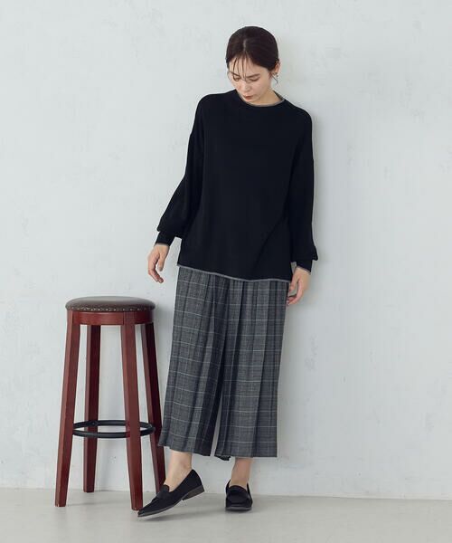 COMME CA ISM / コムサイズム その他パンツ | グレンチェック シャーリングパンツ | 詳細7