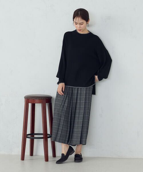 COMME CA ISM / コムサイズム その他パンツ | グレンチェック シャーリングパンツ | 詳細8