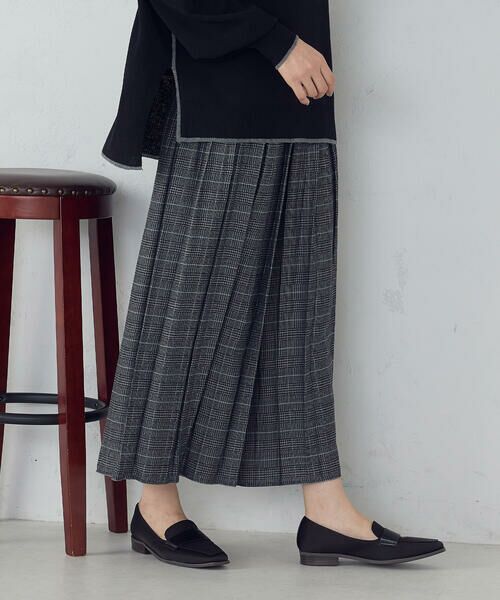 COMME CA ISM / コムサイズム その他パンツ | グレンチェック シャーリングパンツ | 詳細10